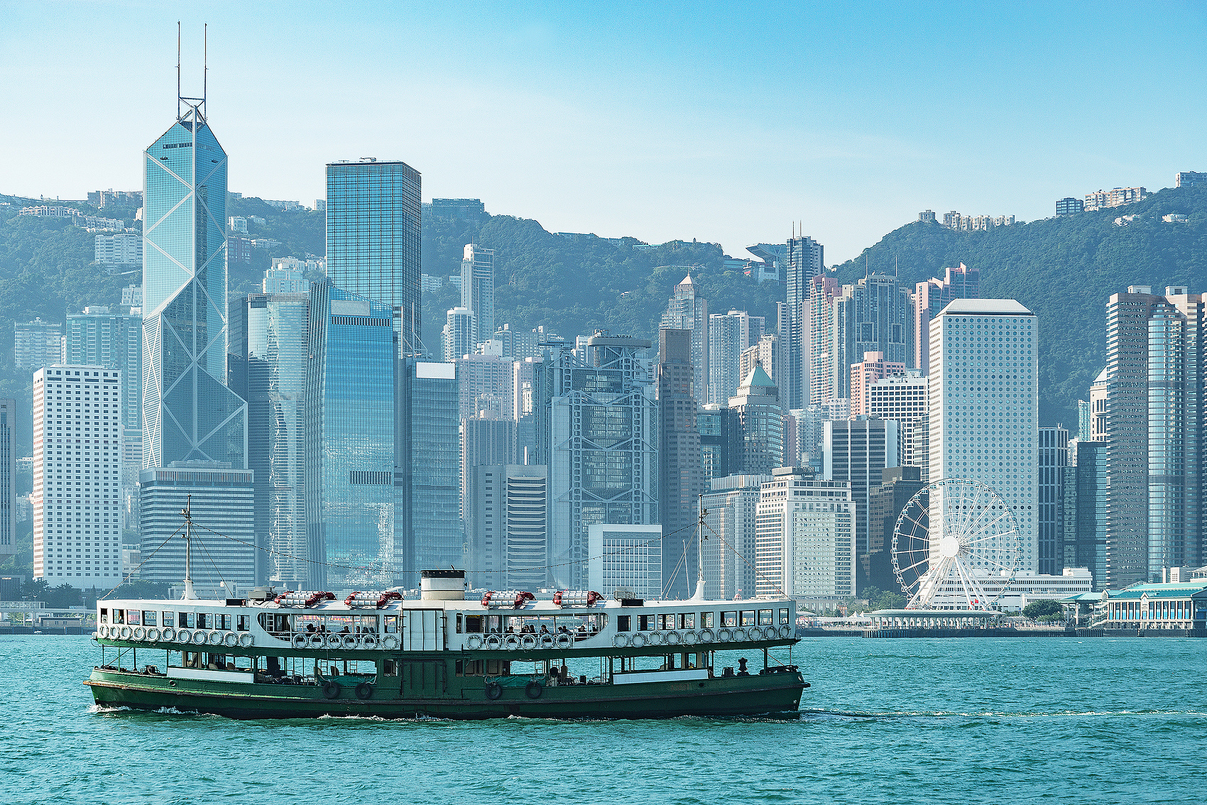 Traditional Hong Kong Junk Boat